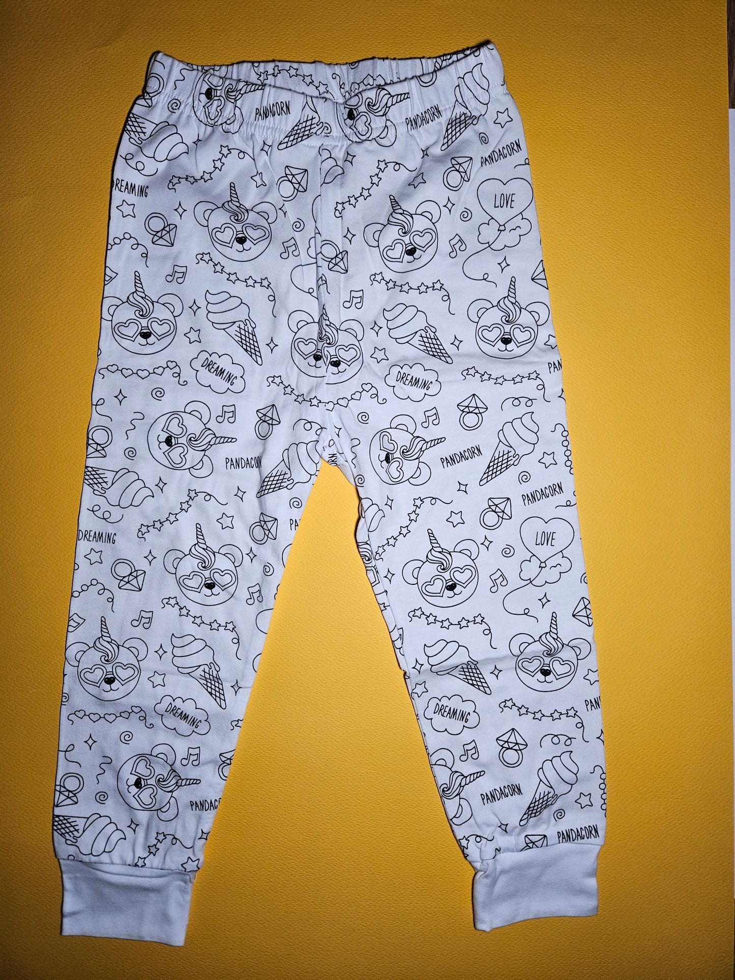 Ice Cream DIY Coloring PJs