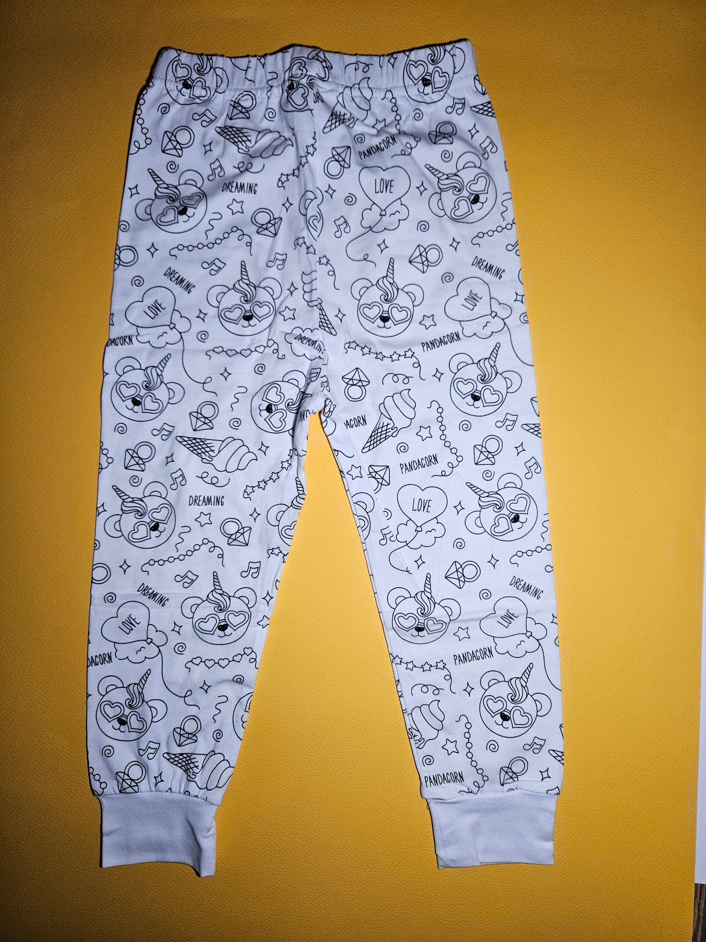Ice Cream DIY Coloring PJs