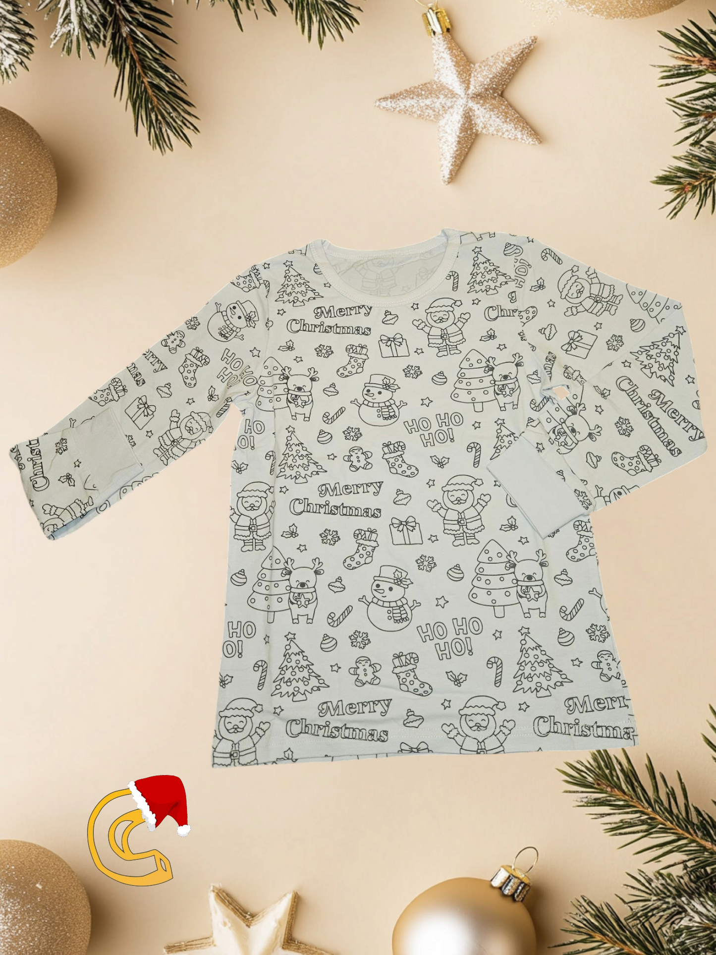 Snowman PJ Set