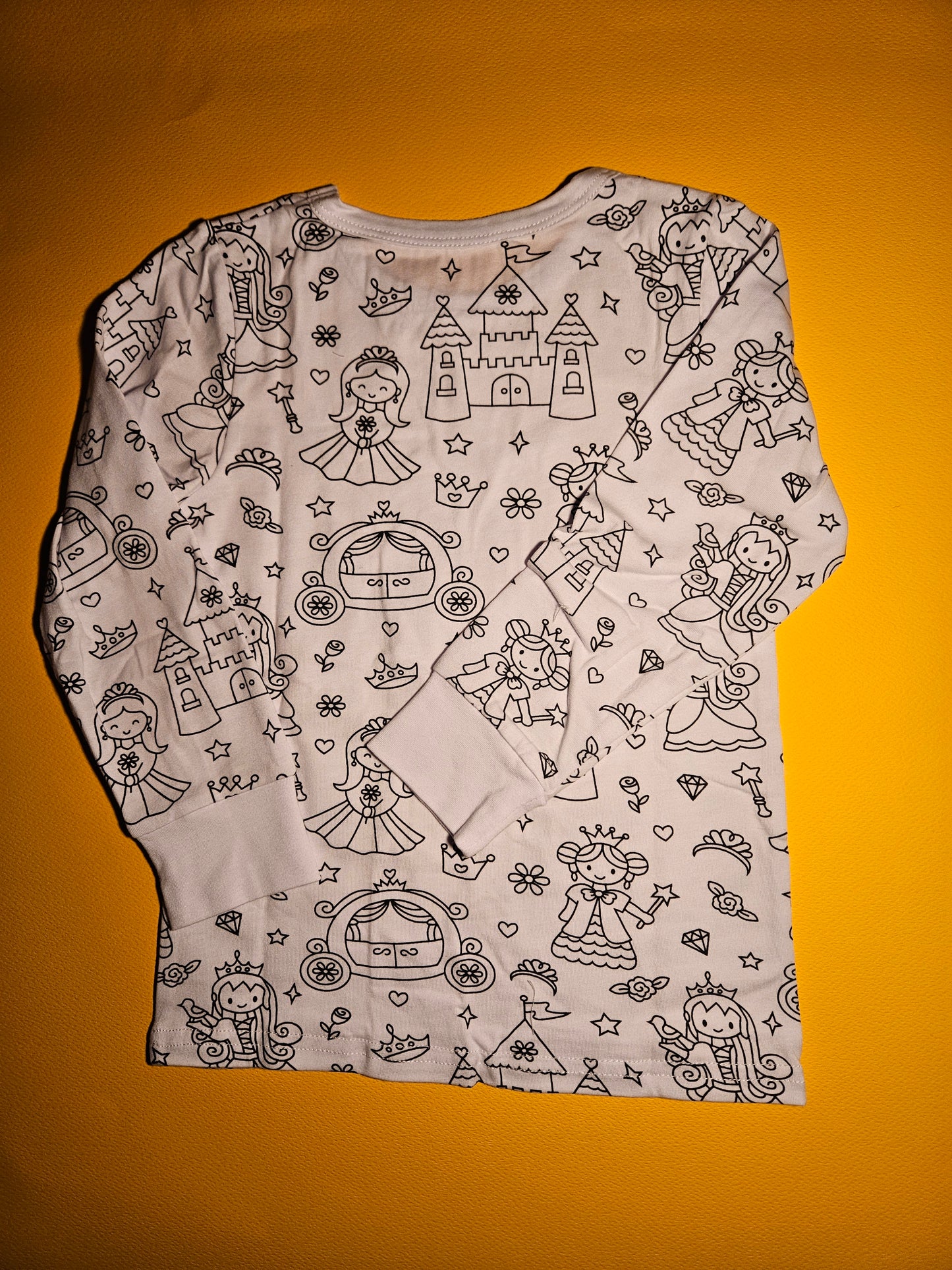 Princess DIY Coloring PJs